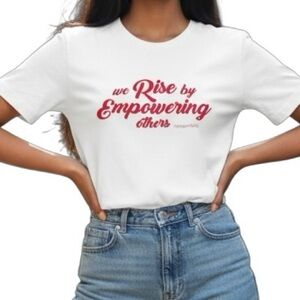 Trades of Hope Inspirational T-shirt - White - Size Large